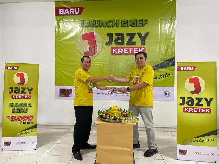 Peluncuran Jazy Kretek bersama PT Nikki Super Tobacco Indonesia
